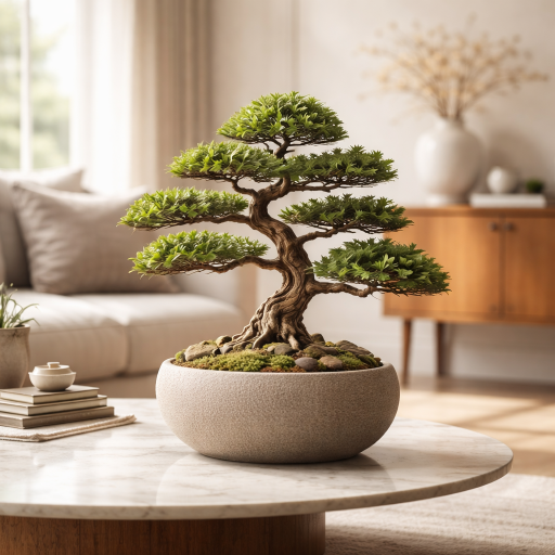 Yapay Bonsai Ağaçları