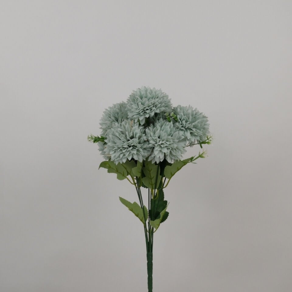 Yapay Pinnata Yıldız Çiçeği 42 cm Yeşil