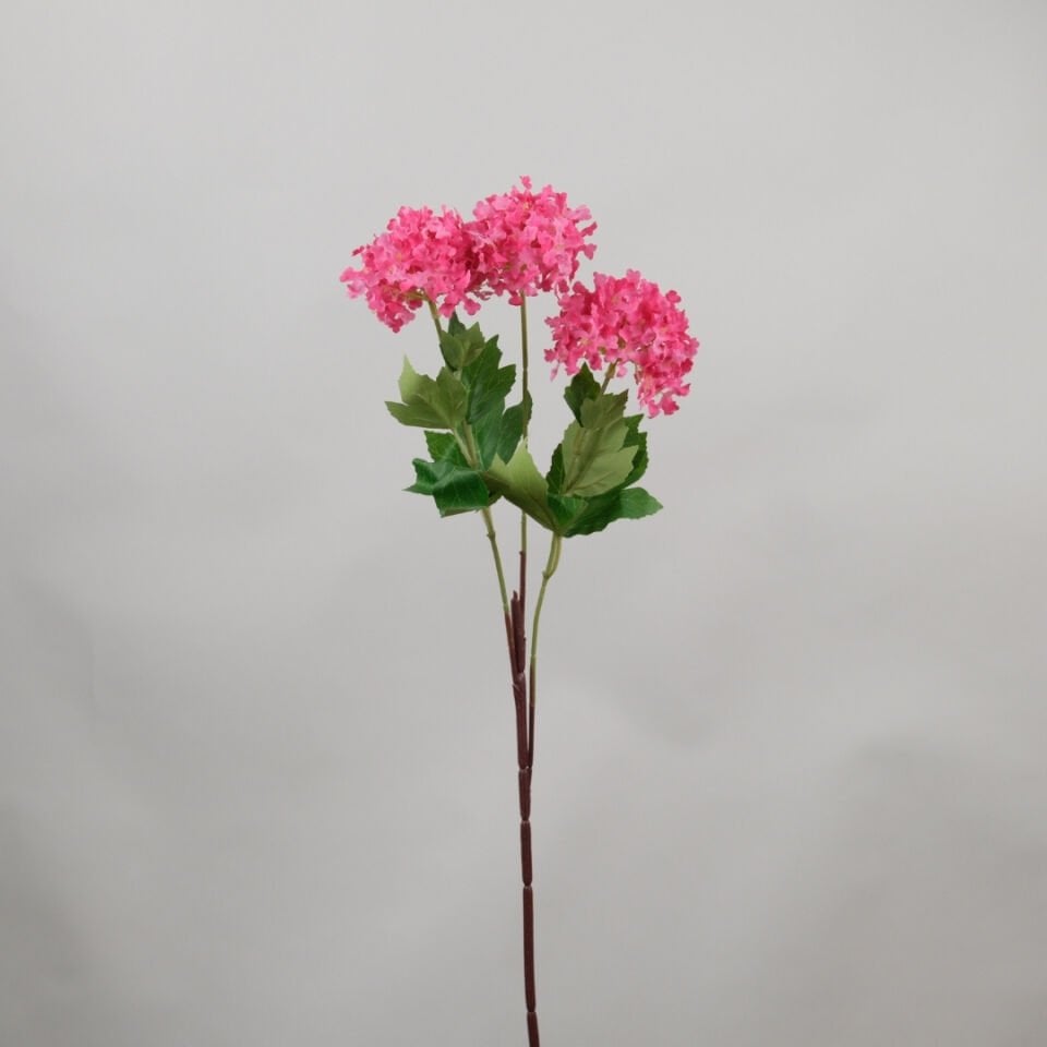 Yapay Lüx Uzun Dal Saçaklı Mine Çiçeği 65 cm Fuşya