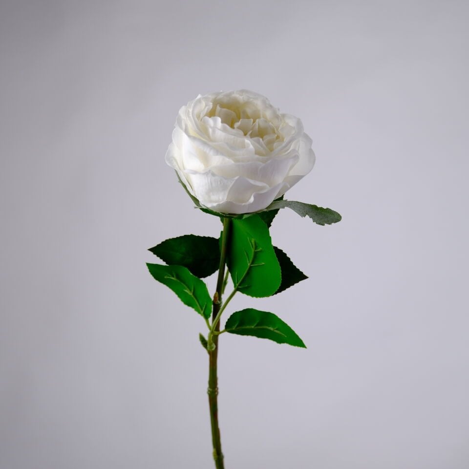Yapay Lüx Islak Şakayık 45 cm Beyaz