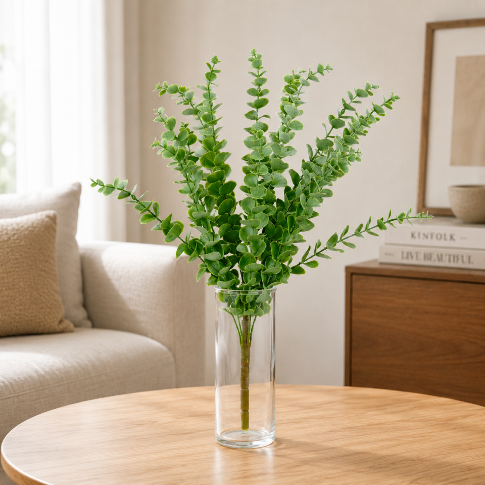 Yapay Okaliptus Demeti 56 cm Canlı Yeşil