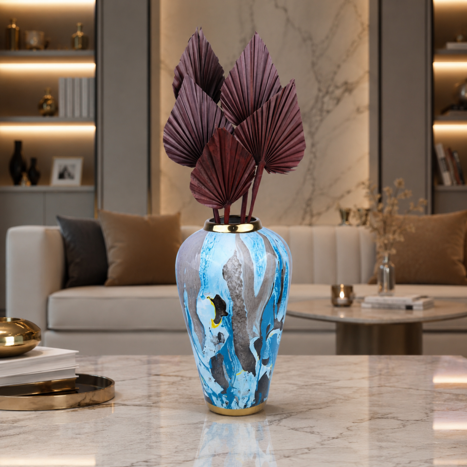 5'Lİ PALM SPEAR LARGE DARK BROWN