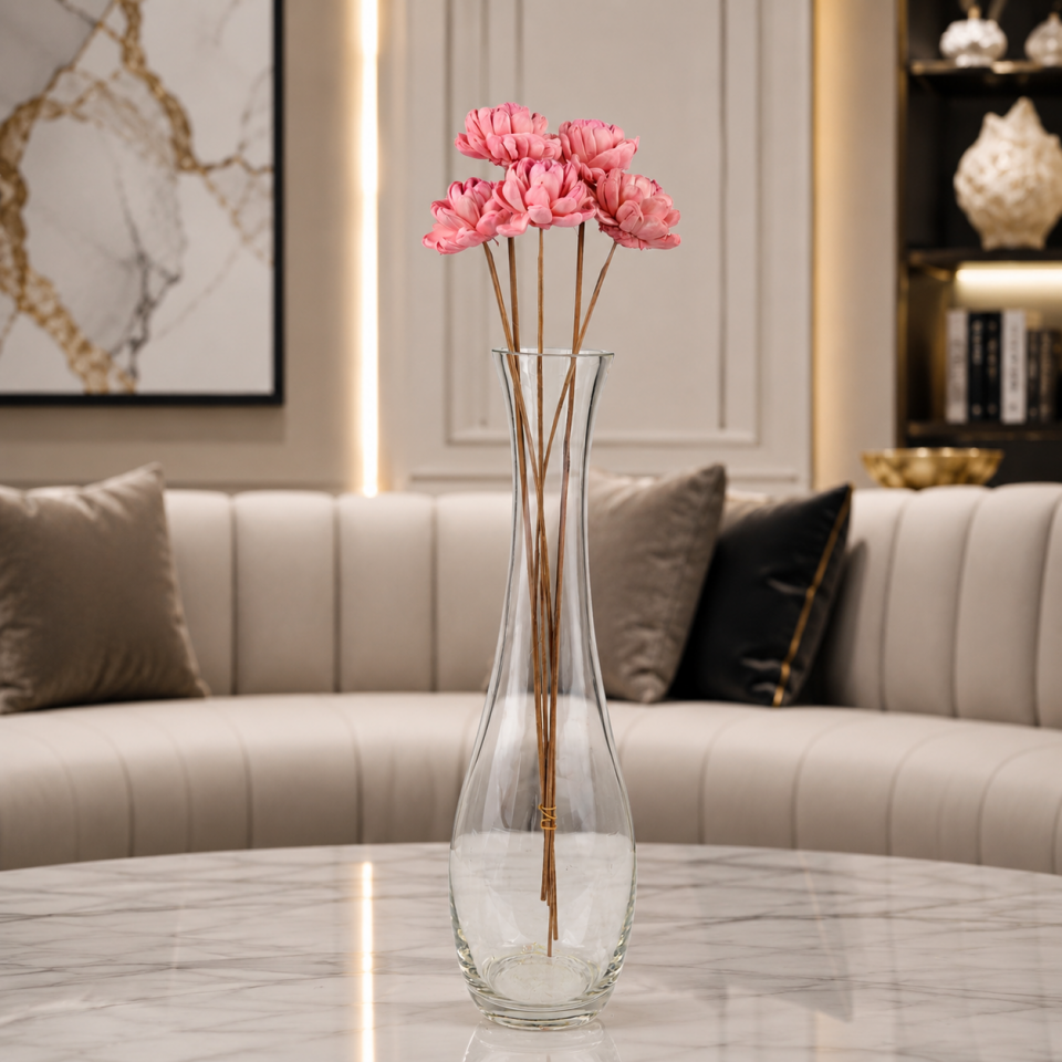 5'Lİ SOLA TIM GARDENIA DARK PINK 6cm-50cm