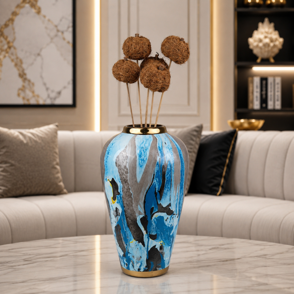 5'Lİ COIR PUMPKIN on STEM 6cm - 50cm