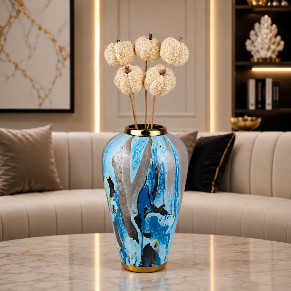5'Lİ COIR PUMPKIN BLEACH on STEM 6cm - 50cm