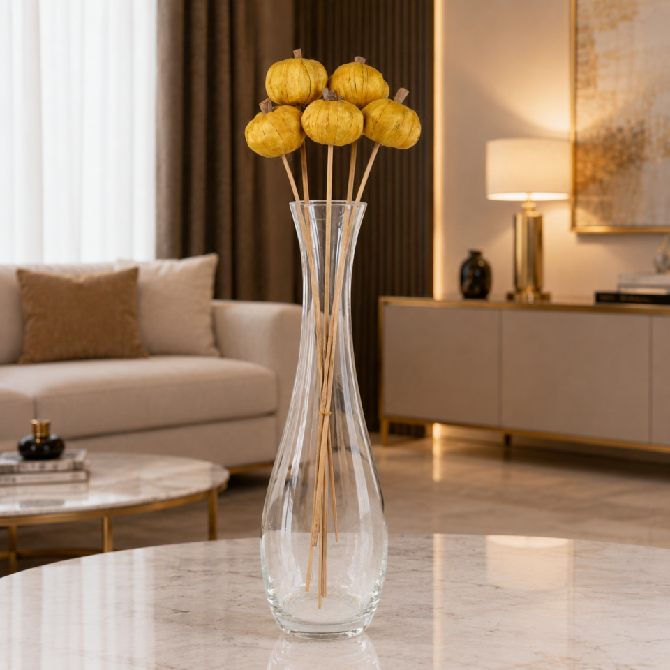 5'Lİ PANA PUMKIN GOLDEN YELLOW 6cm-50cm