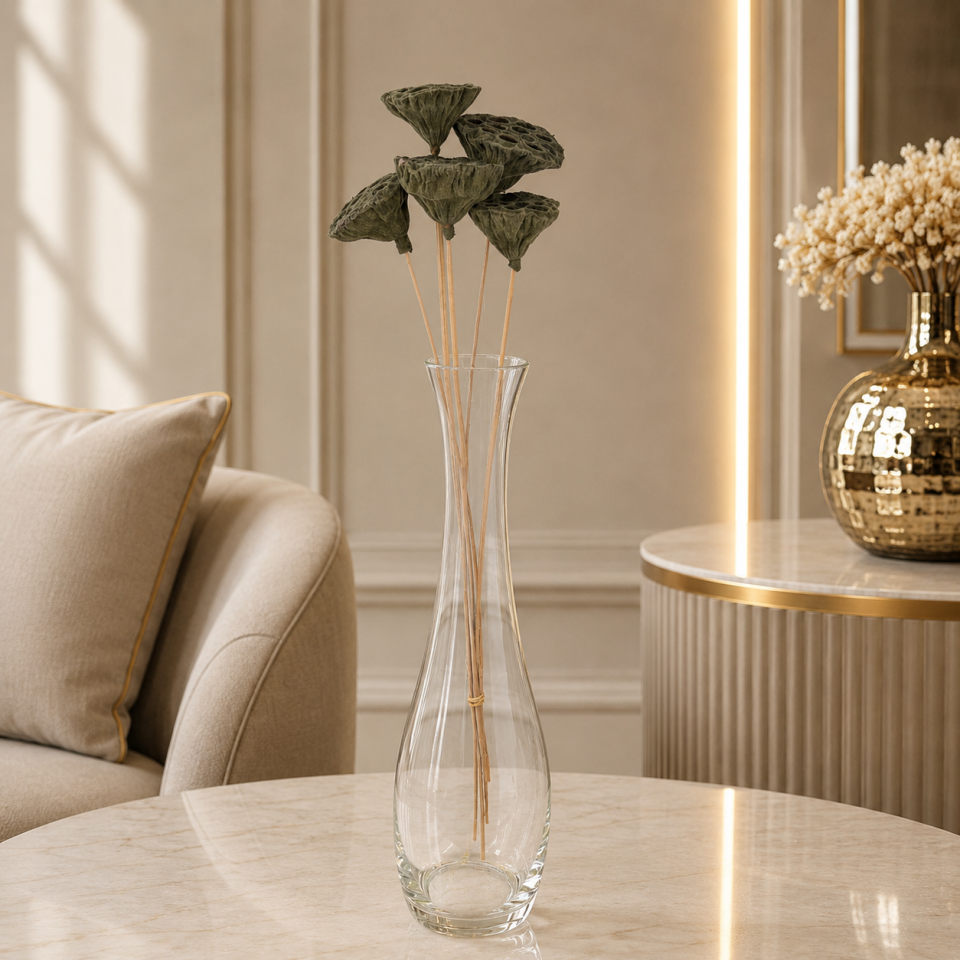 5'Lİ LOTUS POD VELVET OLİVE 6-8cm