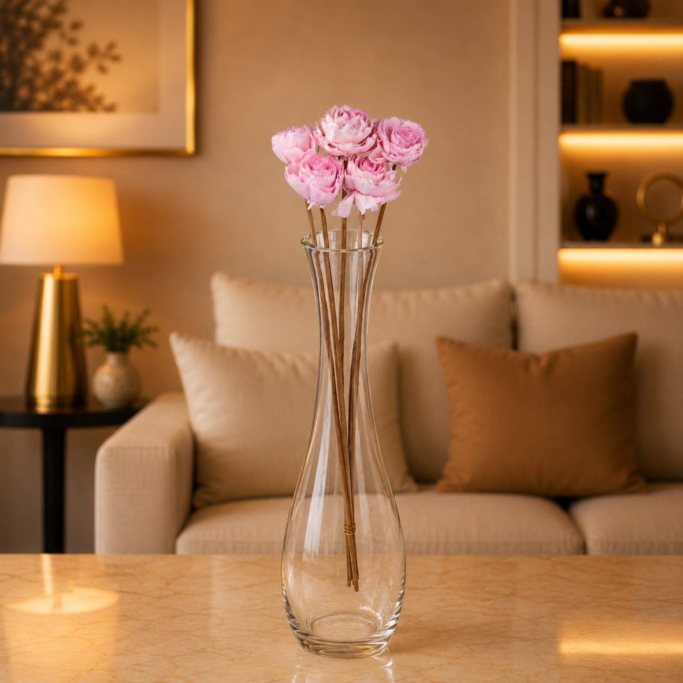 5'Lİ SOLA CABBAGE FLOWER LIGHT PINK ECLIPSE 6cm-50cm