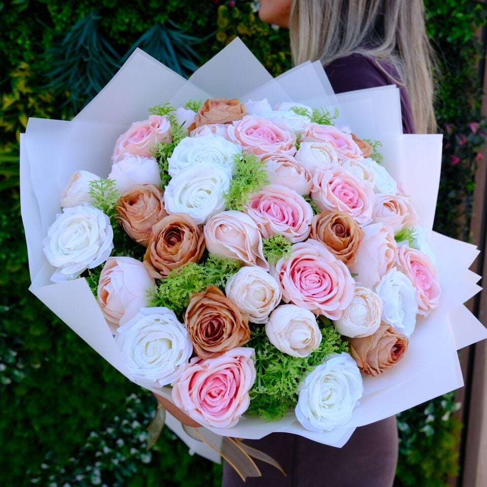 Cashmere Bloom - Yapay Çiçek Buketi