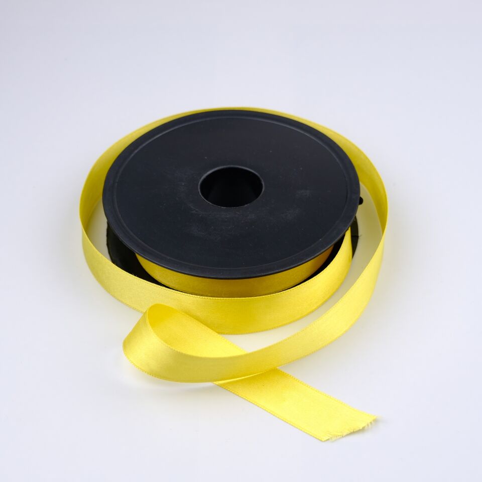 Saten Kurdele  2,5CM 25MT Sarı