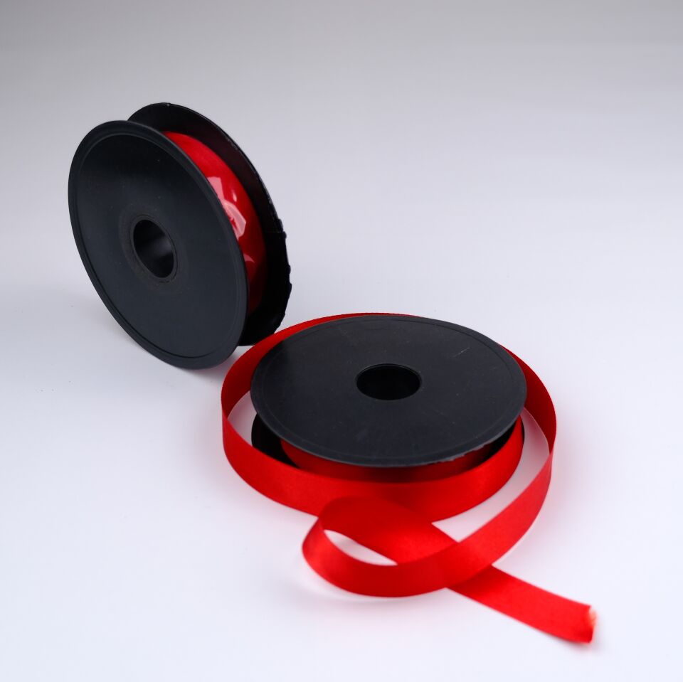 Saten Kurdele  2,5CM 25MT  Kırmızı
