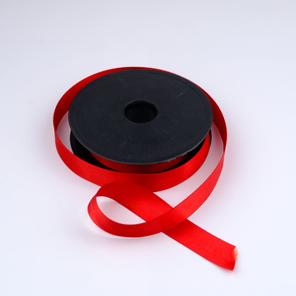 Saten Kurdele  2,5CM 25MT  Kırmızı