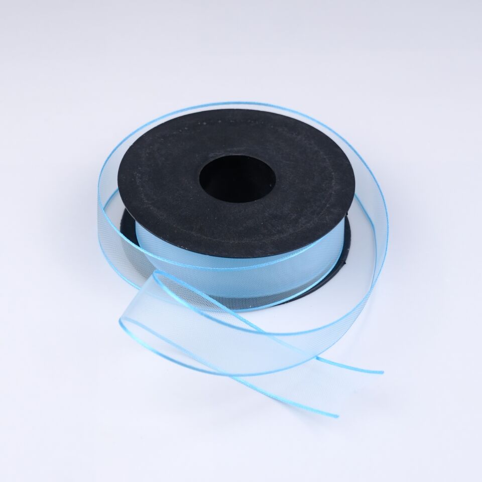 Şifon Kurdele 2,5CM 20MT Açık Mavi