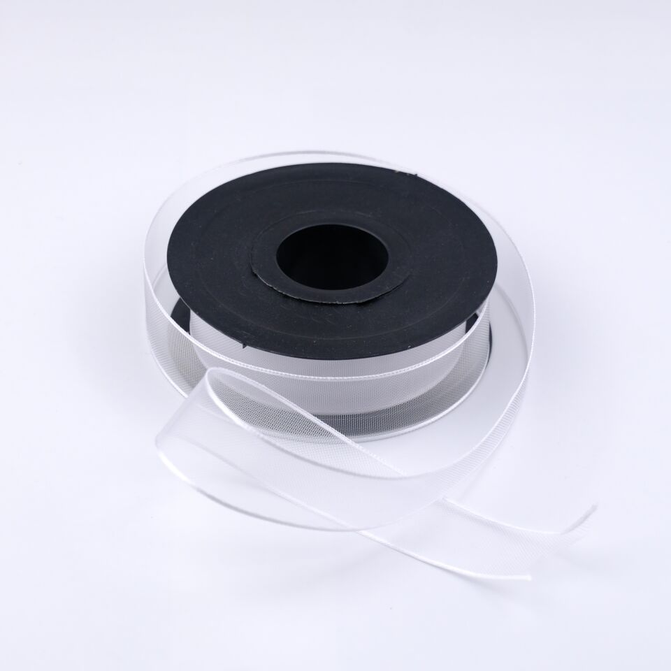 Şifon Kurdele 2,5CM 20MT Beyaz