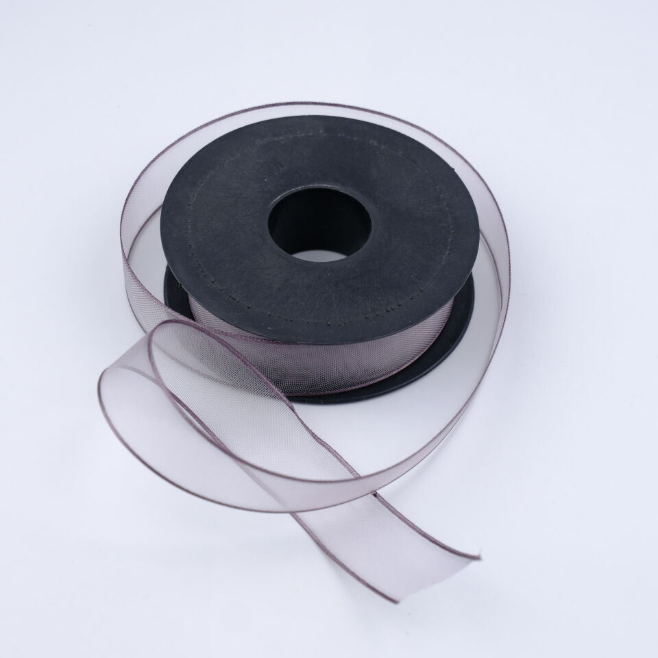 Şifon Kurdele 2,5CM 20MT  Gri