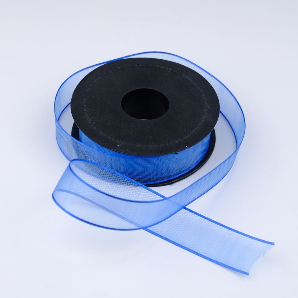 Şifon Kurdele 2,5CM 20MT  Lacivert