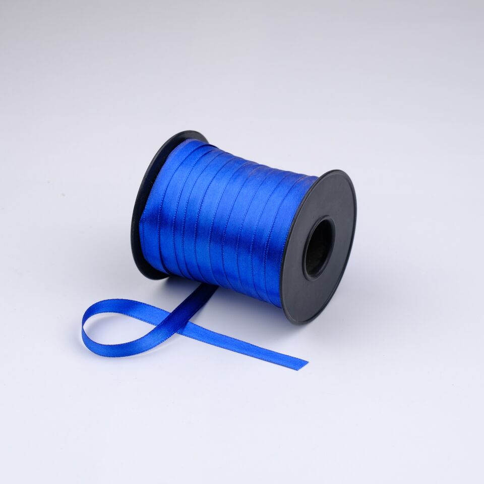 Saten Kurdele 1CM 100MT Lacivert