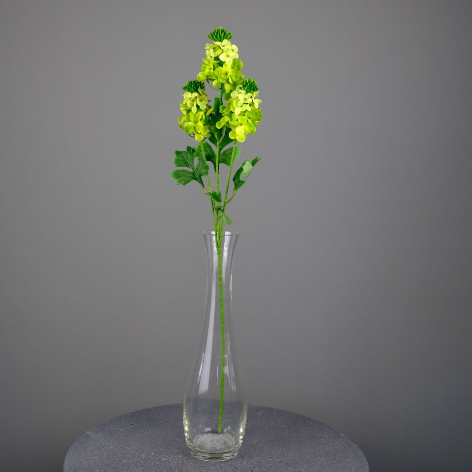 Yapay 3lü Sümbül Dalı 80 cm Yeşil