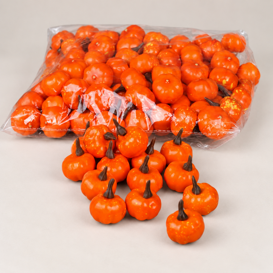 Yapay Bal Kabağı Mini 100'lü 4cm