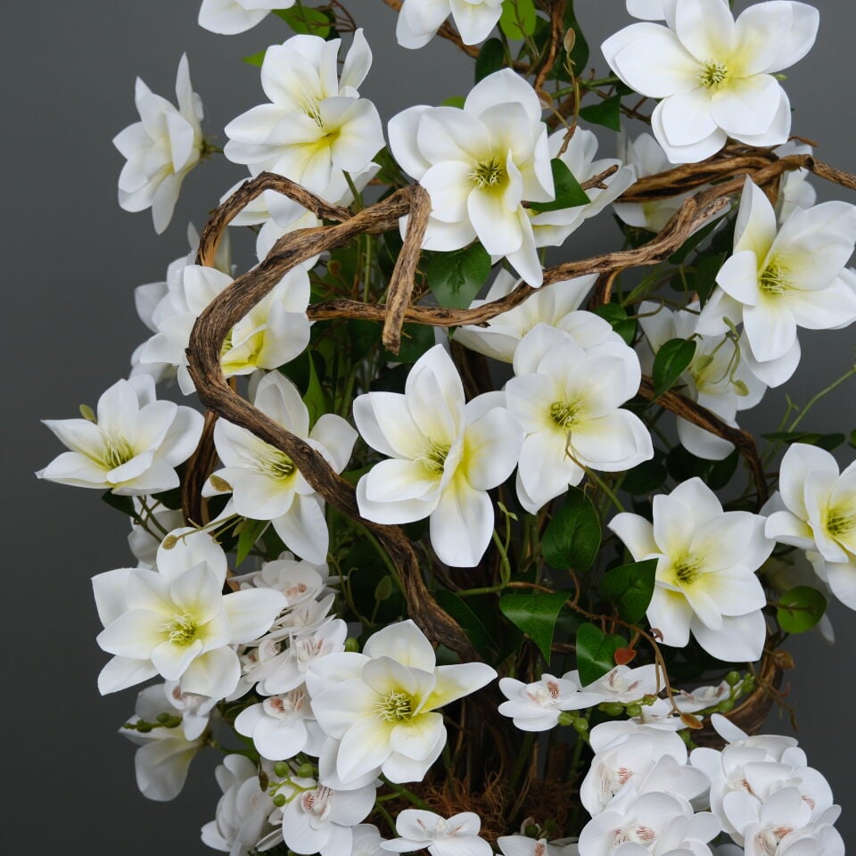 White Grace Artificial Tree — Yapay Dekor