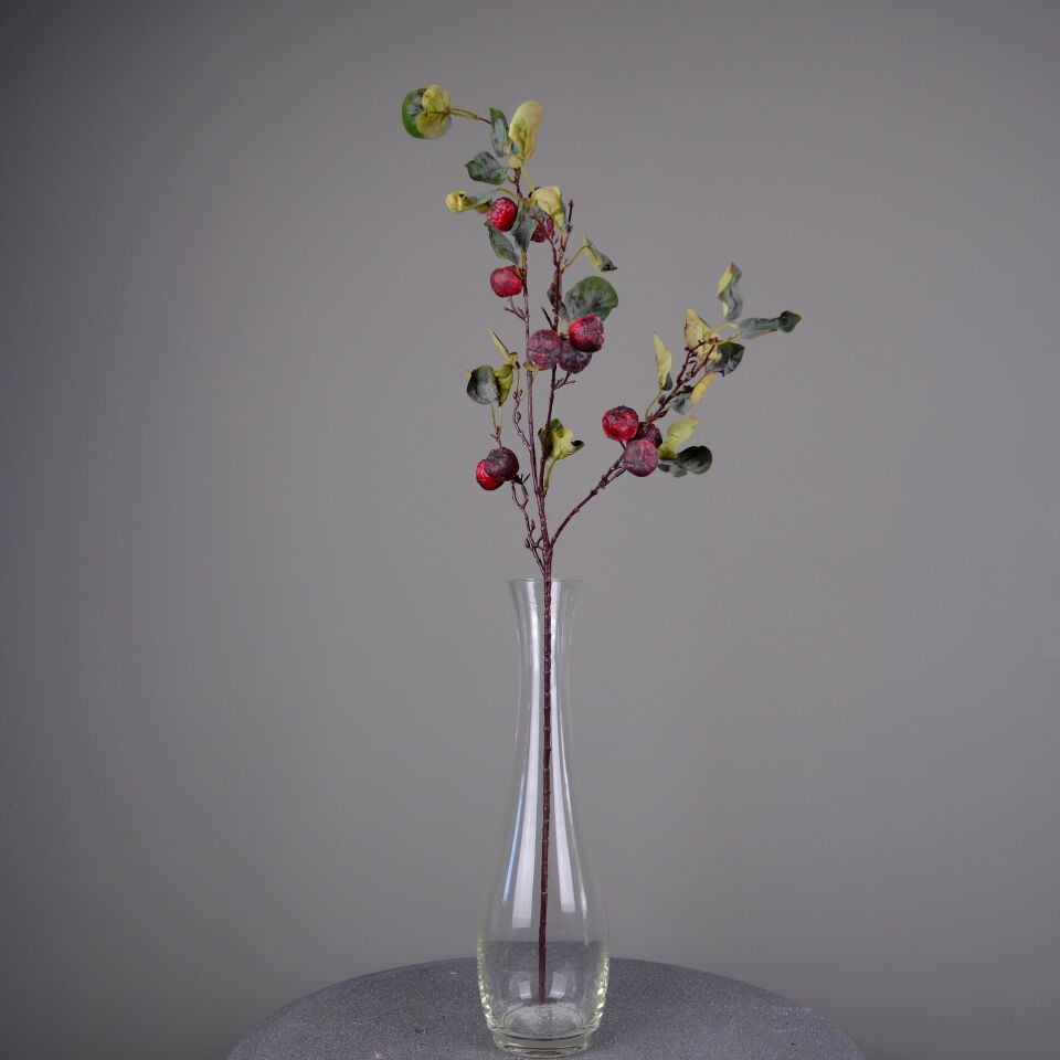 Yapay Yeni Dünya Dalı 95 cm Kırmızı
