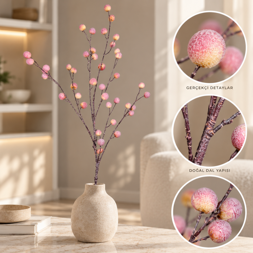 Tomurcuk Dal 108cm Pembe